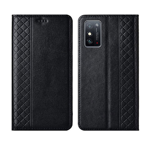 Handytasche Stand Schutzhülle Flip Leder Hülle L02 für Huawei Honor X10 Max 5G Schwarz