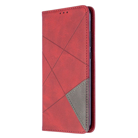 Handytasche Stand Schutzhülle Flip Leder Hülle L02 für Huawei P40 Lite E Rot