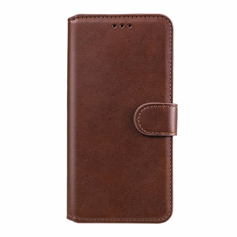 Handytasche Stand Schutzhülle Flip Leder Hülle L02 für Motorola Moto E6s (2020) Braun