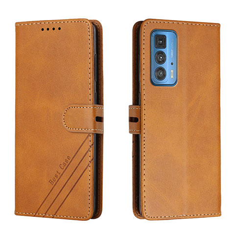 Handytasche Stand Schutzhülle Flip Leder Hülle L02 für Motorola Moto Edge S Pro 5G Orange