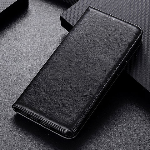 Handytasche Stand Schutzhülle Flip Leder Hülle L02 für Nokia 5.3 Schwarz