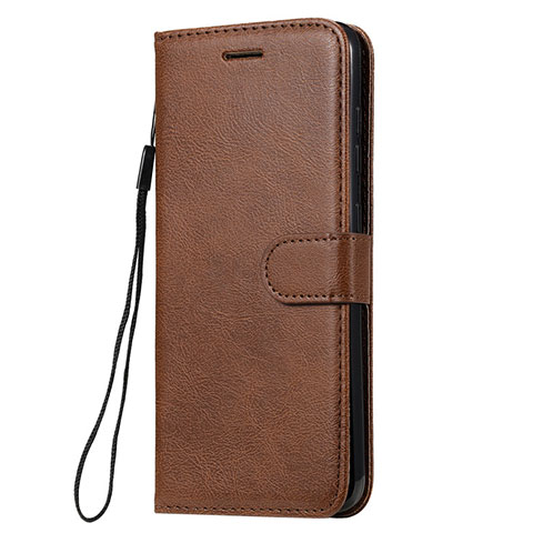 Handytasche Stand Schutzhülle Flip Leder Hülle L02 für Nokia 7.2 Braun