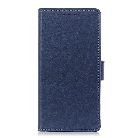 Handytasche Stand Schutzhülle Flip Leder Hülle L02 für Realme 6 Blau