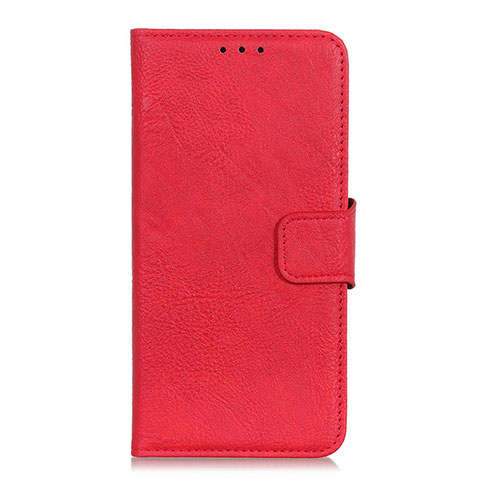 Handytasche Stand Schutzhülle Flip Leder Hülle L02 für Realme C11 Rot