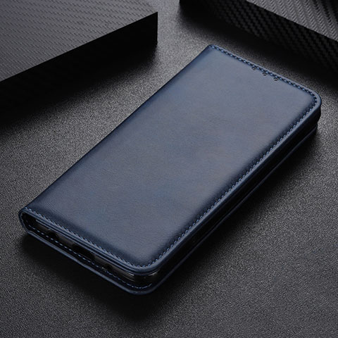 Handytasche Stand Schutzhülle Flip Leder Hülle L02 für Samsung Galaxy A31 Blau