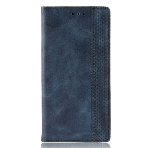 Handytasche Stand Schutzhülle Flip Leder Hülle L02 für Samsung Galaxy M21 Blau