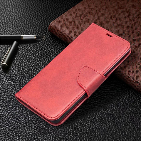 Handytasche Stand Schutzhülle Flip Leder Hülle L02 für Samsung Galaxy S20 Lite 5G Rot