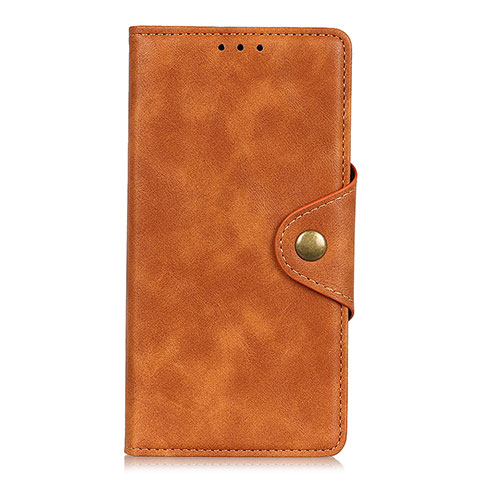 Handytasche Stand Schutzhülle Flip Leder Hülle L02 für Xiaomi Redmi Note 9 Pro Max Orange