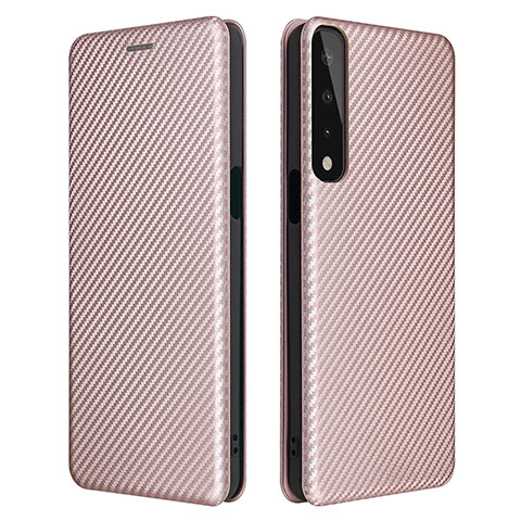 Handytasche Stand Schutzhülle Flip Leder Hülle L02Z für LG Stylo 7 Rosegold