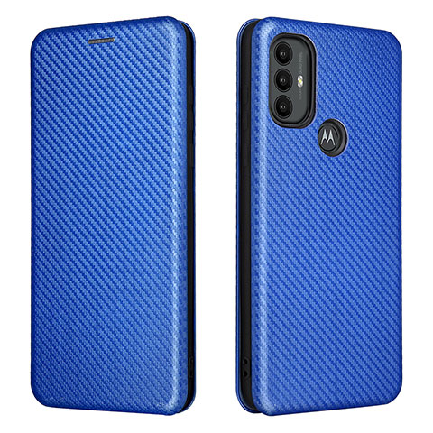 Handytasche Stand Schutzhülle Flip Leder Hülle L02Z für Motorola Moto G Play Gen 2 Blau