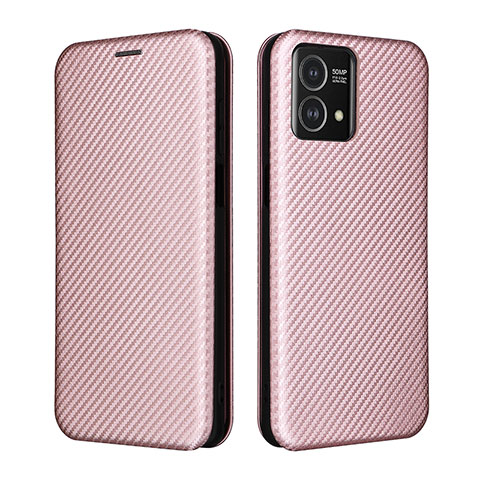 Handytasche Stand Schutzhülle Flip Leder Hülle L02Z für Motorola Moto G Stylus (2023) 4G Rosegold