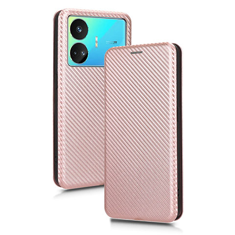 Handytasche Stand Schutzhülle Flip Leder Hülle L02Z für Realme GT Neo5 SE 5G Rosegold