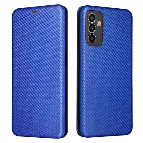 Handytasche Stand Schutzhülle Flip Leder Hülle L02Z für Samsung Galaxy F13 4G Blau