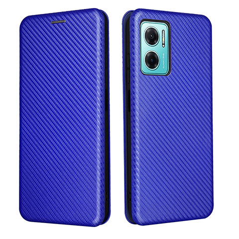 Handytasche Stand Schutzhülle Flip Leder Hülle L02Z für Xiaomi Redmi 11 Prime 5G Blau