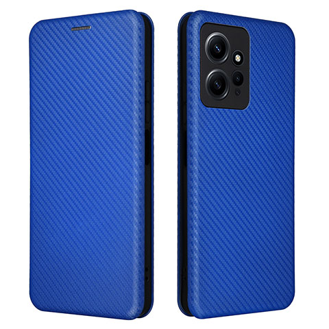 Handytasche Stand Schutzhülle Flip Leder Hülle L02Z für Xiaomi Redmi Note 12 4G Blau