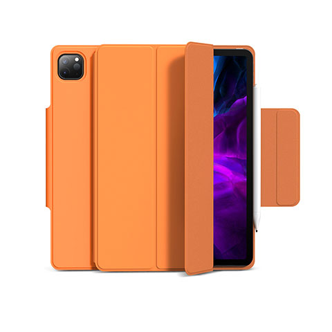 Handytasche Stand Schutzhülle Flip Leder Hülle L03 für Apple iPad Pro 11 (2021) Orange