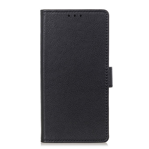 Handytasche Stand Schutzhülle Flip Leder Hülle L03 für Apple iPhone 12 Pro Schwarz