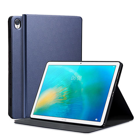 Handytasche Stand Schutzhülle Flip Leder Hülle L03 für Huawei MatePad 10.8 Blau