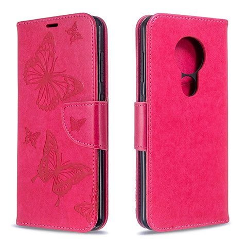 Handytasche Stand Schutzhülle Flip Leder Hülle L03 für Nokia 6.2 Pink