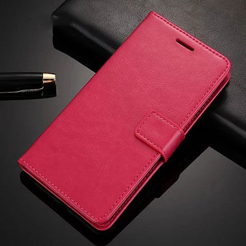 Handytasche Stand Schutzhülle Flip Leder Hülle L03 für Oppo A72 Pink