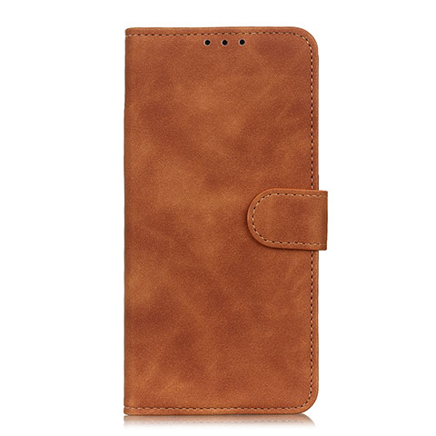 Handytasche Stand Schutzhülle Flip Leder Hülle L03 für Oppo A93 Braun