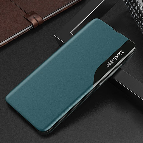 Handytasche Stand Schutzhülle Flip Leder Hülle L03 für Oppo Find X3 Pro 5G Grün