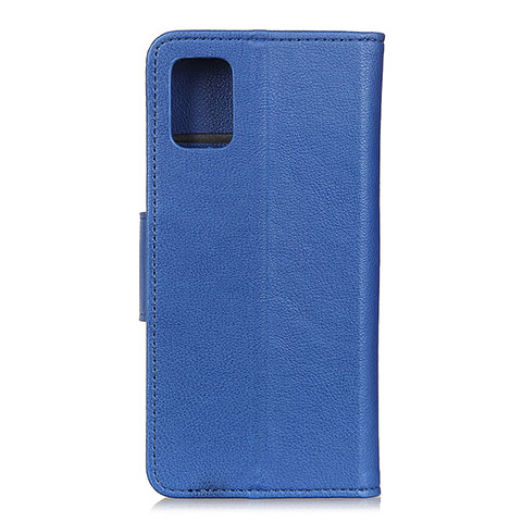 Handytasche Stand Schutzhülle Flip Leder Hülle L03 für Samsung Galaxy A41 Blau