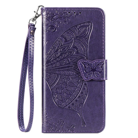 Handytasche Stand Schutzhülle Flip Leder Hülle L03 für Samsung Galaxy A51 5G Violett