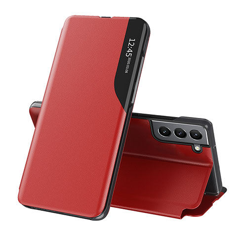 Handytasche Stand Schutzhülle Flip Leder Hülle L03 für Samsung Galaxy S23 Plus 5G Rot