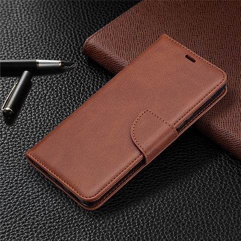 Handytasche Stand Schutzhülle Flip Leder Hülle L03 für Sony Xperia L4 Braun