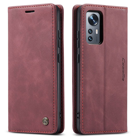 Handytasche Stand Schutzhülle Flip Leder Hülle L03 für Xiaomi Mi 12S 5G Fuchsie