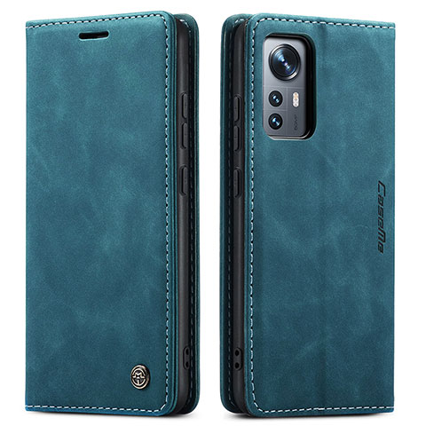 Handytasche Stand Schutzhülle Flip Leder Hülle L03 für Xiaomi Mi 12X 5G Blau