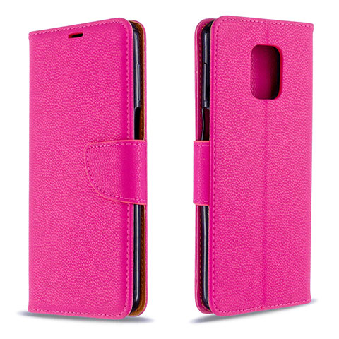 Handytasche Stand Schutzhülle Flip Leder Hülle L03 für Xiaomi Poco M2 Pro Pink