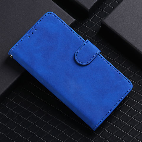 Handytasche Stand Schutzhülle Flip Leder Hülle L03Z für Realme C25Y Blau