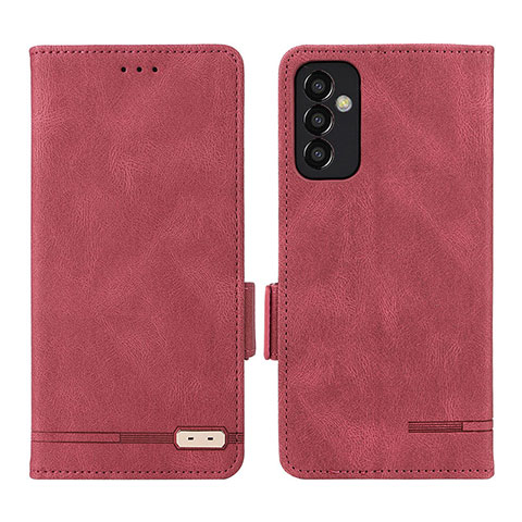 Handytasche Stand Schutzhülle Flip Leder Hülle L03Z für Samsung Galaxy F13 4G Rot