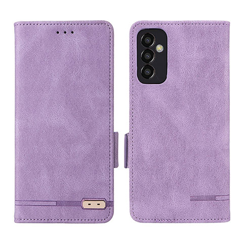 Handytasche Stand Schutzhülle Flip Leder Hülle L03Z für Samsung Galaxy F13 4G Violett