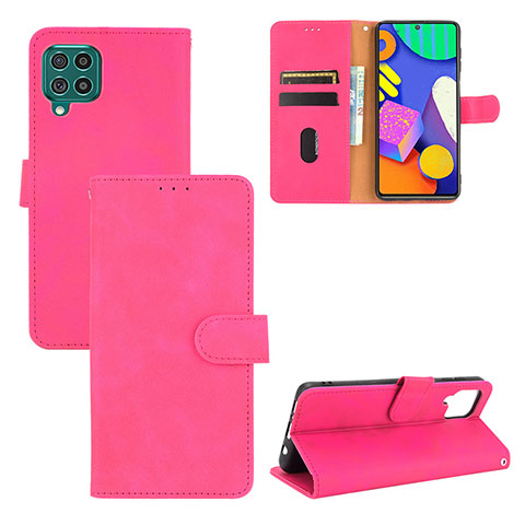 Handytasche Stand Schutzhülle Flip Leder Hülle L03Z für Samsung Galaxy M62 4G Pink