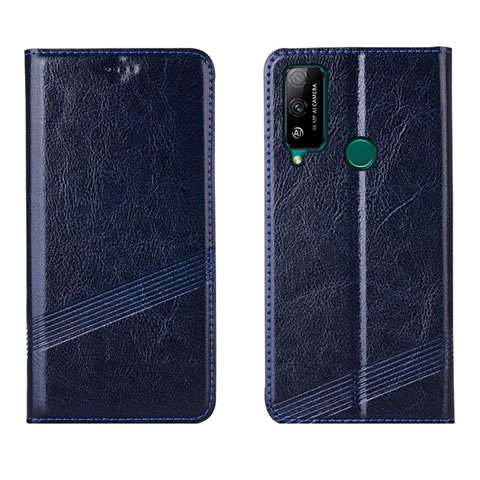 Handytasche Stand Schutzhülle Flip Leder Hülle L04 für Huawei Honor Play4T Blau