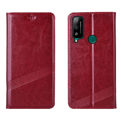 Handytasche Stand Schutzhülle Flip Leder Hülle L04 für Huawei Honor Play4T Rot