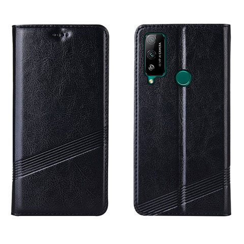 Handytasche Stand Schutzhülle Flip Leder Hülle L04 für Huawei Honor Play4T Schwarz