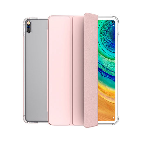 Handytasche Stand Schutzhülle Flip Leder Hülle L04 für Huawei MatePad Rosa