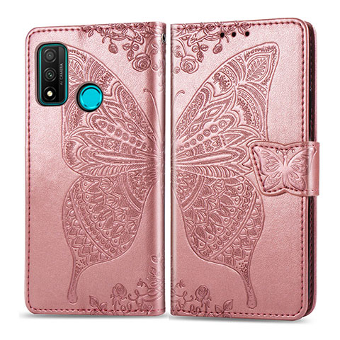 Handytasche Stand Schutzhülle Flip Leder Hülle L04 für Huawei Nova Lite 3 Plus Rosegold