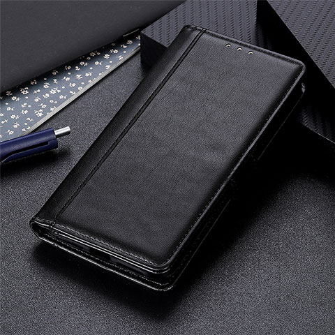 Handytasche Stand Schutzhülle Flip Leder Hülle L04 für Oppo Reno5 Pro+ Plus 5G Schwarz