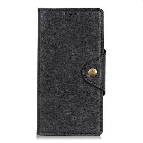 Handytasche Stand Schutzhülle Flip Leder Hülle L04 für Samsung Galaxy M31 Schwarz