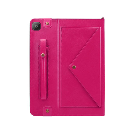 Handytasche Stand Schutzhülle Flip Leder Hülle L04 für Samsung Galaxy Tab S6 Lite 10.4 SM-P610 Pink