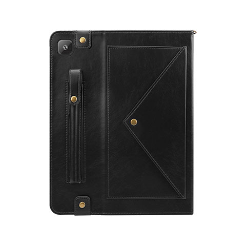 Handytasche Stand Schutzhülle Flip Leder Hülle L04 für Samsung Galaxy Tab S6 Lite 10.4 SM-P610 Schwarz