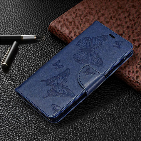 Handytasche Stand Schutzhülle Flip Leder Hülle L04 für Sony Xperia L4 Blau