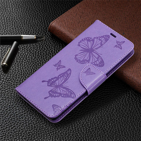 Handytasche Stand Schutzhülle Flip Leder Hülle L04 für Sony Xperia L4 Violett