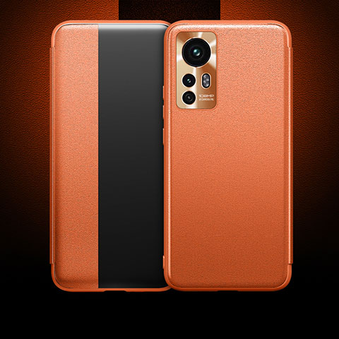 Handytasche Stand Schutzhülle Flip Leder Hülle L04 für Xiaomi Mi 12S 5G Orange