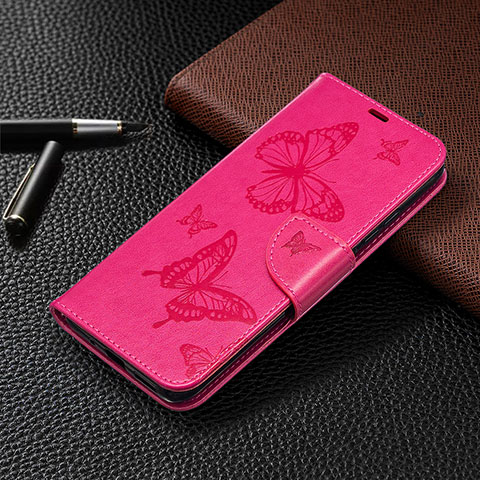 Handytasche Stand Schutzhülle Flip Leder Hülle L04 für Xiaomi POCO C3 Pink